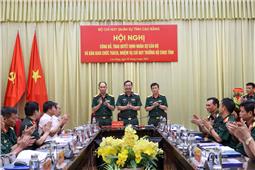 Bàn giao chức trách, nhiệm vụ Chỉ huy trưởng Bộ CHQS tỉnh Cao Bằng